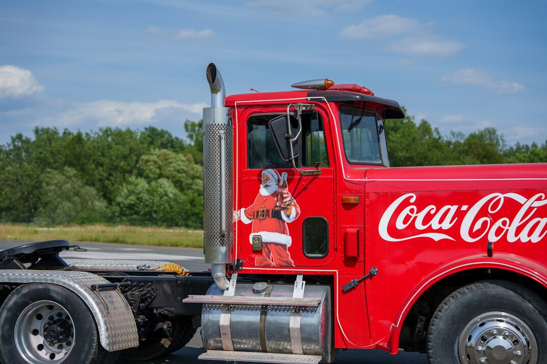 coca cola santa ad