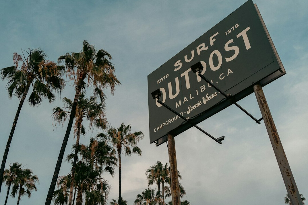 vintage billboard
