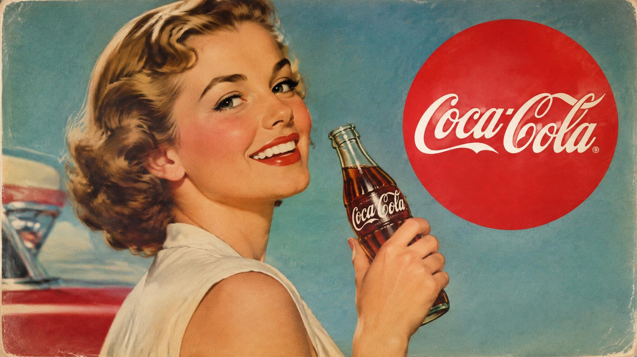 vintage advertisement poster
